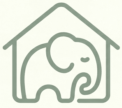 Wisdom at Home elephant icon